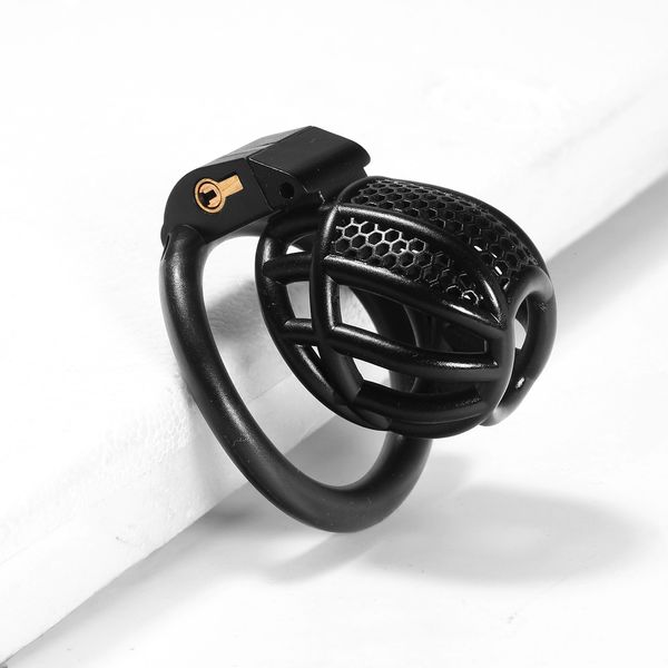 rings Mini Male Chastity Device Chrome CBT Slave Gay with Curved Lock Ring Men Cuckold Lockdown Cage Restraint_voghion.com