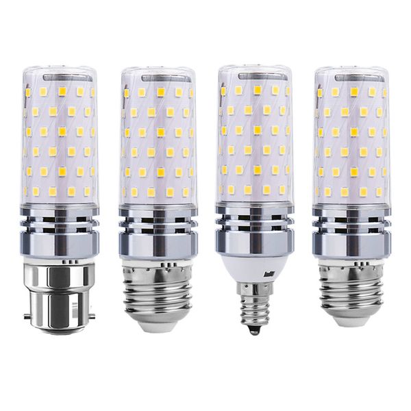 LED-Maisbirnen E14 E26 E27 B22 Kandelaber-Glühbirne Warmweiß 3000K LEDs Kronleuchterlampen Dekorative Kerze Dreifarbige LED-Maislampen crestech168