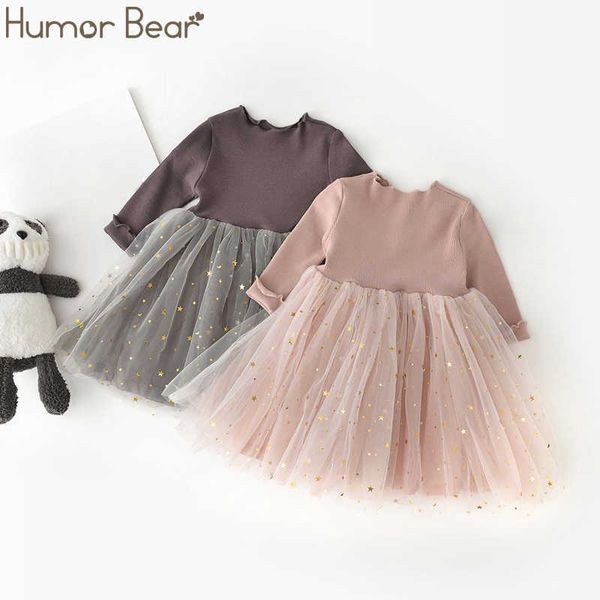 Vestidos de menina humor urso de menina roupas de menina estrelas