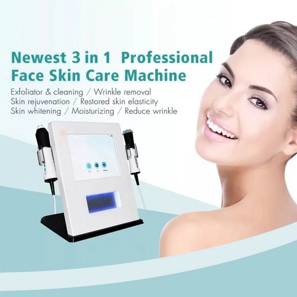 3 in 1 Co2 Nano-bolle Tecnologia Oxy Facial Machine Face Lifting Ringiovanimento della pelle Skin Tightening Spa Salon Use