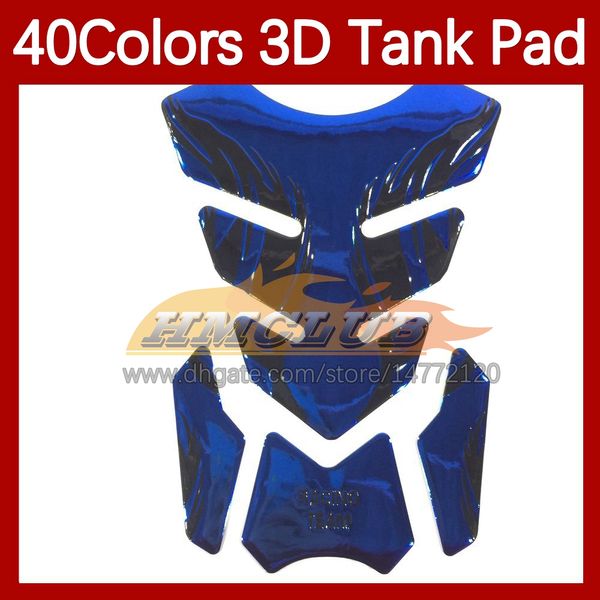 Motorrad-Aufkleber, 3D-Carbonfaser-Tankpad-Schutz für Suzuki GSXR 1300 1300CC GSXR1300 Hayabusa 08 09 10 2011 2012 2013, Gas-Tankdeckel-Aufkleber, 40 Farben