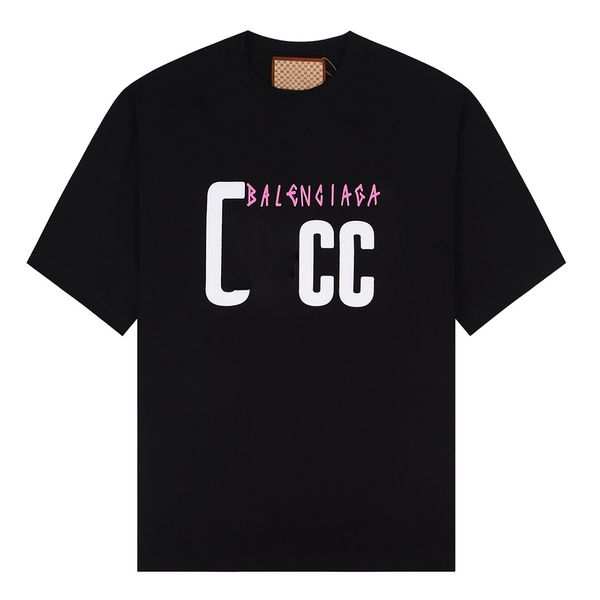 2023 Designers masculinos camiseta homens homens clássicos de tendência moderna produtos de luxo com mangas curtas camiseta de vestuário de movimento ao ar livre respirável