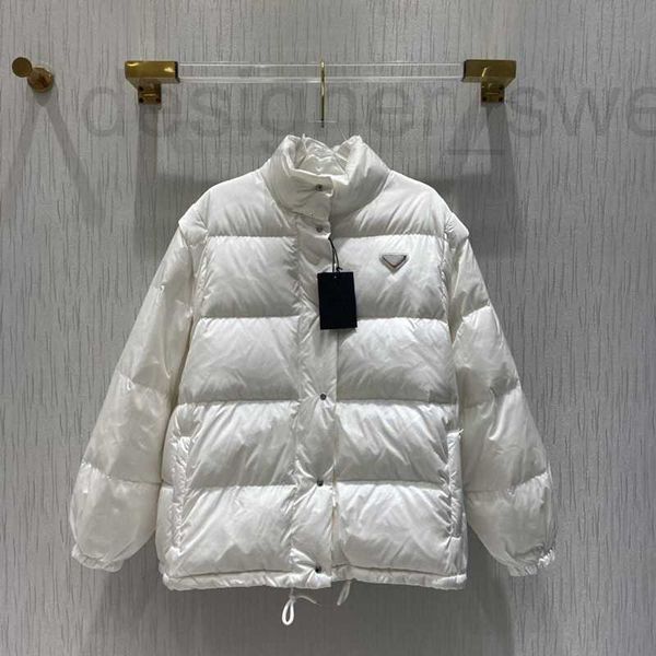 Women Down Down Parkas Designer Womens Coats Jackets Puffer Moda Winter Coat Warm Triangle Triangle Windbreaker Jaqueta Mulheres Crc6