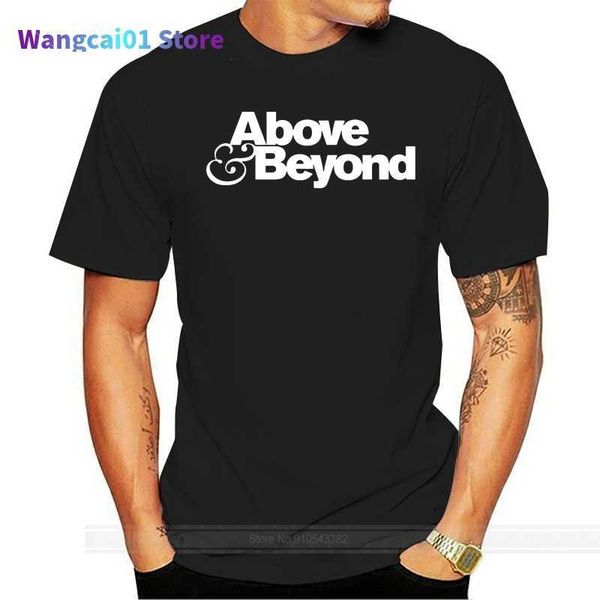 T-shirt da uomo Above Beyond T-shirt nera Edc Plur Trance Rave Rage Tutte le taglie S 2Xl maglietta in cotone da uomo t-shirt moda estiva ro taglia 0301H23