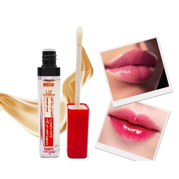 Marca Ministar Ministar Plumper Plump I Lips Gloss Hidratante Enhancer 3D Super volume volume brilhante Torno de maquiagem Drop Drop Delivery Health B DHC92