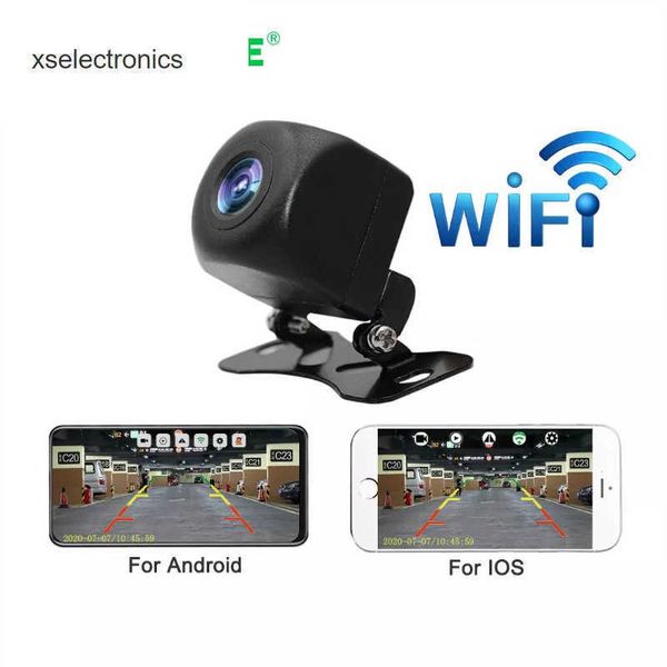 Aggiornamento Extractme Wifi professionale Telecamera per retromarcia per auto Telecamera per auto HD Telecamera per retromarcia Backup Telecamere per retromarcia per auto per Android Ios DVR per auto