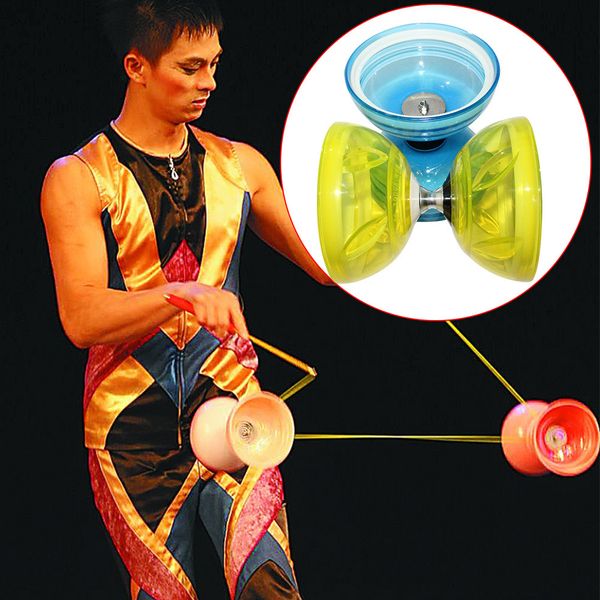 Yoyo alta velocidade gung gung presente hobbies profissional rolando brinquedo clássico com corda brincadeira de mão diabolo Conjunto de crianças malabundando 230227