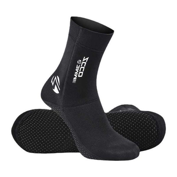 Calzini da uomo 3MM Neoprene Calzini da immersione Antiscivolo Adulto Caldo Patchwork Muta Scarpe da sub Calzini da surf Z0227