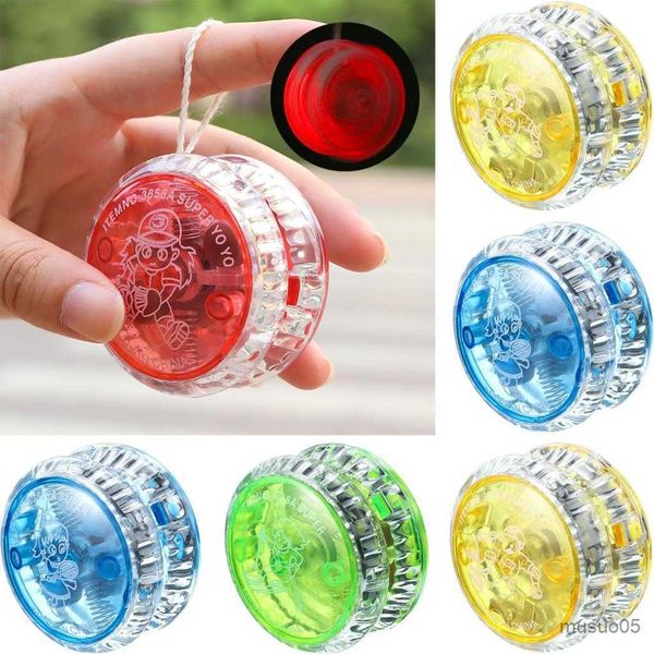 LED lampeggiante Magic Yoyo Ball Glowing Toy per bambini Festa di compleanno Baby Gift Goodie Bag Rewards Filler R230619