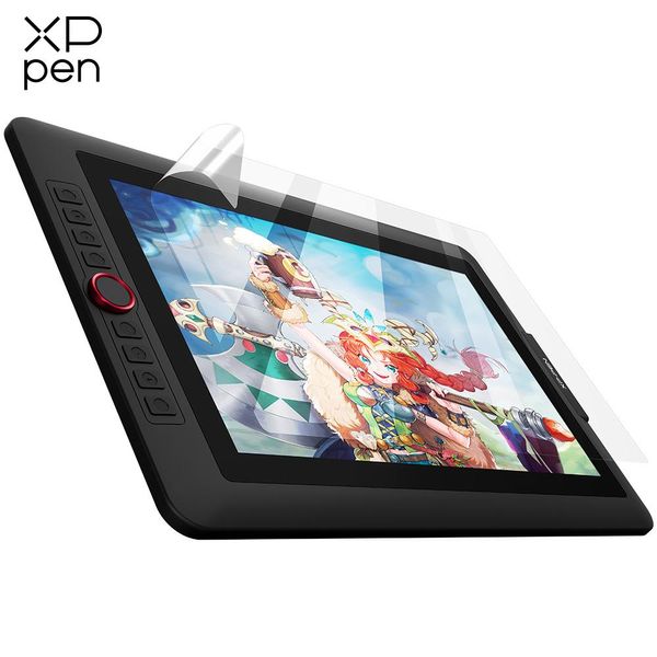 Tablets Xppen Filme Protetor para Artista 15.6 Pro / Inovator 16 Monitor de desenho gráfico (2 peças em 1 pacote)