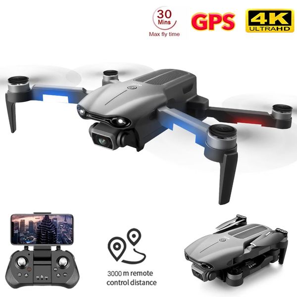 F9 GPS Drone 4K Câmera Dual HD Fotografia Aérea Profissional Motor Sem Escova Quadcopter Dobrável RC Distância 1200 Metros