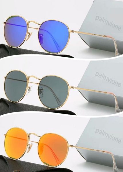 23S Новые классические поляризованные солнцезащитные очки мужчины Ban Brand Brand Retro Sunglasses Женщины группы металлические рамки дизайнеры бренда солнце