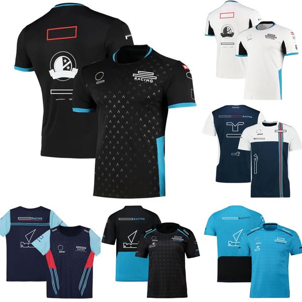 F1 Racing Driver Camiseta Fórmula 1 Camisetas Equipe Uniforme Fãs de Carro Verão O Pescoço Camisa Cultural Estrela Camisas de Manga Curta Camisa Masculina