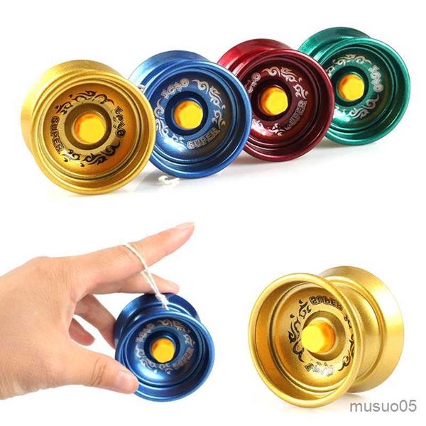 Yoyo Magic Yoyo Profesyonel Alüminyum Alaşım String Yoyo Ball Rulman Yeni Başlayan Yetişkin Çocuklar Klasik Moda Oyuncak Erkek Hediyesi