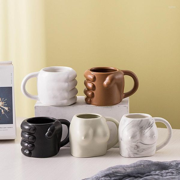 Canecas personalizadas em forma de peito caneca para chá xícaras café original café da manhã drinkware presente de natal viagem