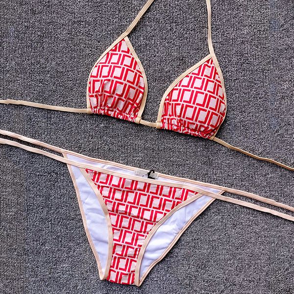 Sexy maiô na moda biquíni festas na piscina banho feminino designer net vermelho terno de natação iate festa colheita biquíni set284s