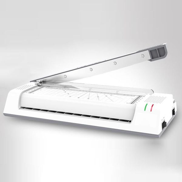 Laminator A3/A4 Photo Laminator Ye381C Schnelles Warmup -Laminiergerät mit Papiermesser Home Office Automatische Laminierungsdatei 220V