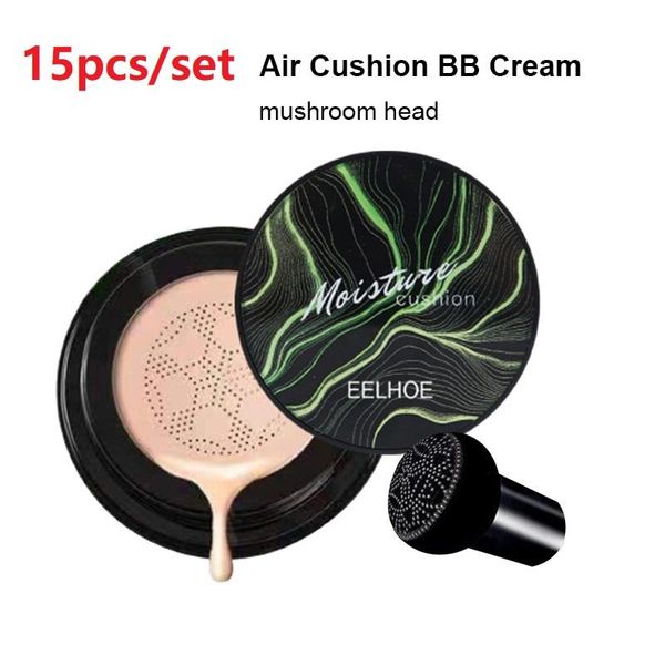 Кремы 15/30 ПК Установите воздушную подушку BB Cream Mushroom Head Hear Подушка натуральное отбеливание CC Cream Оптовик эксклюзивный VIP Link TSLM1