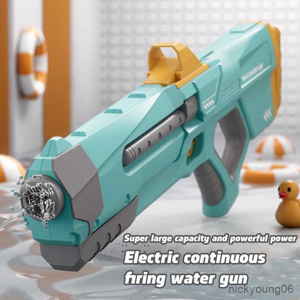 Песчаная игра в воду Fun New Summer Summer Electric Repeater Gun Outdoor Battle Parent Child Interactive Beach Toys