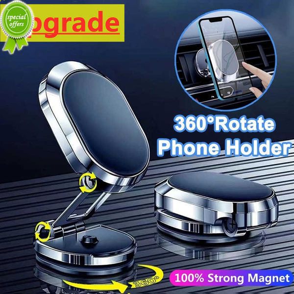 Suporte de telefone magnético de metal para carro, ímã para smartphone, suporte para celular, GPS para iPhone 14 13 12 Pro Max Xiaomi Mi Huawei Samsung LG