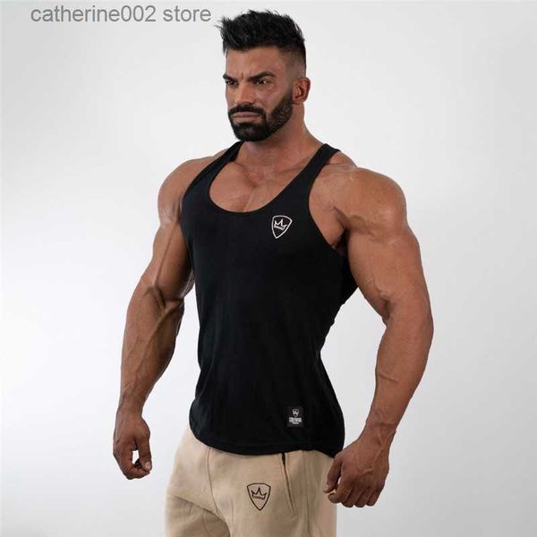 Camisetas masculinas regatas masculinas camisa regata de ginástica roupas fitness colete sem mangas algodão homem canotte musculação ropa hombre roupas masculinas T230601