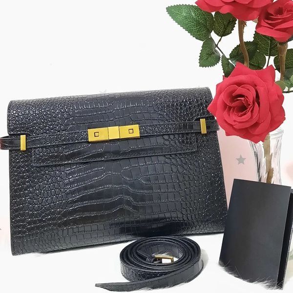 Große Designer-Einkaufstasche, Damen-Kulturbeutel, Make-up-Taschen, Herren-Pochette, Unterarm-Geldbörse, Handtasche, Cross-Body-Clutch, Krokodilleder, Hobo-Manhattan-Gepäcktaschen, Umhängetasche