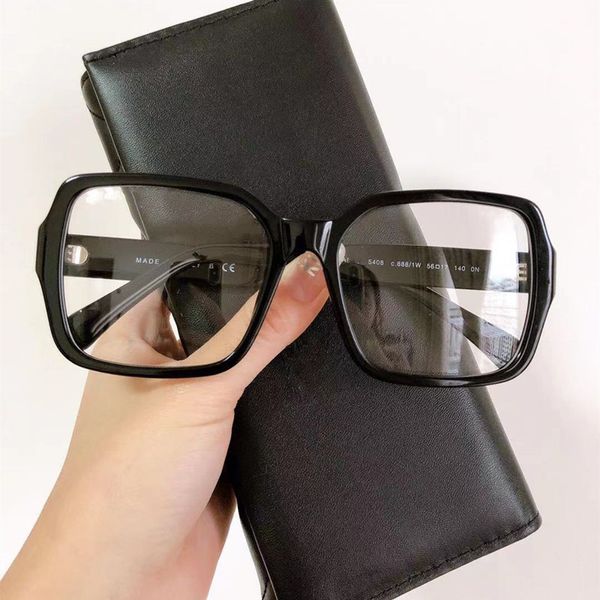 Montature per occhiali da sole Montature per occhiali da vista Montature per occhiali Designer di marca Donna 5408 Gafas vintage di alta qualità Occhiali da vista Occhiali da lettura ottici 56om