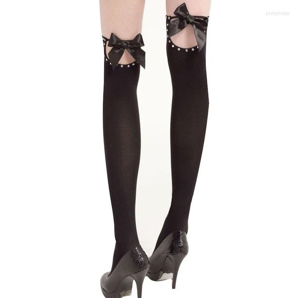 Frauen Socken Lolita Harajuku Strümpfe Medias Oberschenkel Hohe Calcetines Mujer Schwarz Gothic Strumpf Sexy Dessous Koreanische Lenceria Erotik