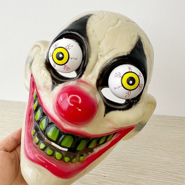Cadılar Bayramı Korku Venom Glow Maske Eğlenceli Full Yüz Maskesi Props Film Aynı Model Flaş Led Maskesi