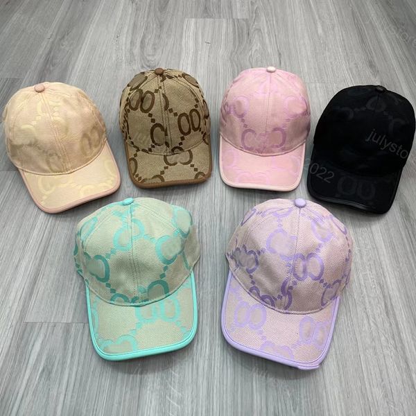 Unisex s Desingers Beyzbol Kapağı Jumbo G Hats Trucker Caps Erkekler Kadın Siyah Snapback Sunhats takılı şapka fedora yeşil pembe gorra erkekler erişim