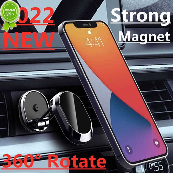 Supporto magnetico per telefono per auto supporto magnetico supporto per telefono cellulare universale supporto GPS per iPhone 13 12 X Xiaomi Huawei Samsung LG