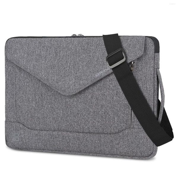 Pastas BRINCH Envelope Durável Nylon Bolsa para Laptop/Notebook/Macbook/Ultrabook/Tablet de 15-15,6 polegadas