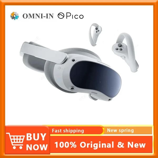 Оригинальный Pico 4 Global Version VR Hearsets All-In-One Virtual Reality 3D 4K Display Pico4 VR GCLEES Metaverse Steam VR