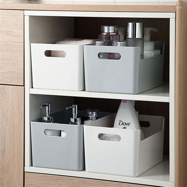 Bottiglie di stoccaggio Cucina Cassetto Armadio Ciotola Piatto Contenitore Barattoli di spezie Scatola con manico Custodia per verdure Bagno Trucco Organizzatore cosmetico