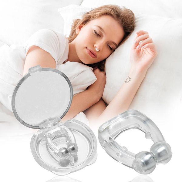 Care 1/3pc Magnetic Anti Snorch Nasal Dilator Stop Schnarchen -Nasenclip -Gerät Einfachem Atmen Verbessert das Schlafen für Männer/Frauen Dropshipping