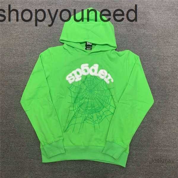 Tasarımcı Erkekler Hoodies Sweatshirt Kazak Kırmızı Spder Young Thug Angel Erkekler Yüksek Kaliteli Ayakkabı Baskı Örümcek Web JKIIEOE7