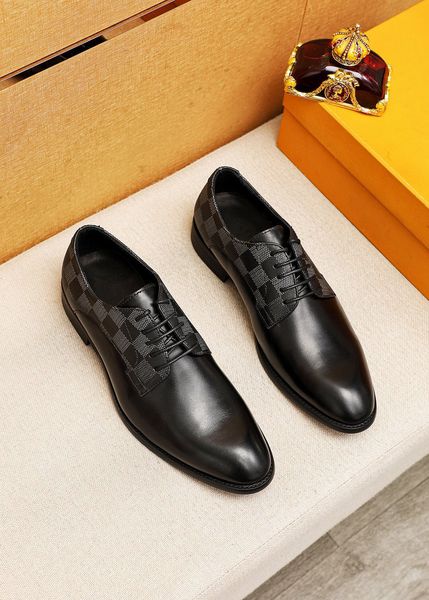 2023 Mens Fress Shoes Business Brand Designer Casual Comere Tofers Новые мужские классические формальные костюмы для вечеринок. Размер 38-46