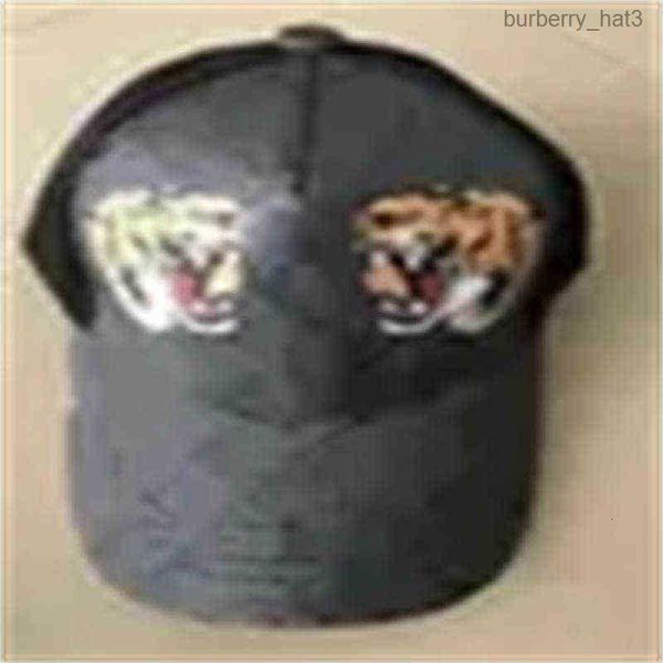 2023 Design Tiger Tierhut bestickte Schlange Herrenmarke Herren- und Damen-Baseballkappe verstellbar Golfsport Summercap