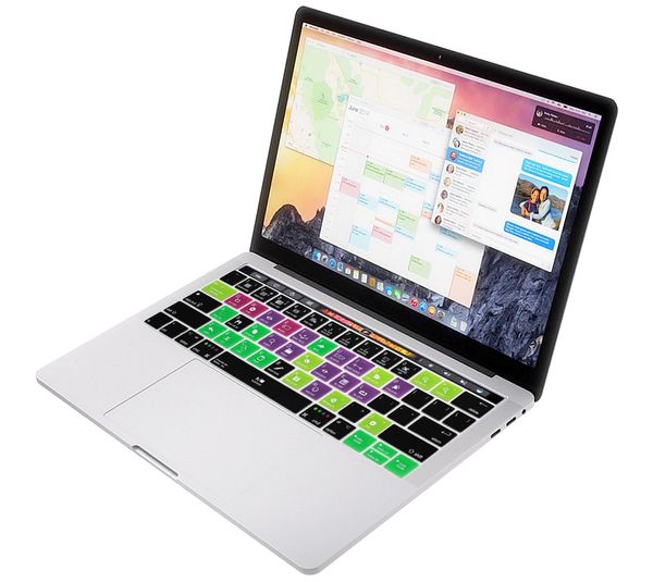 Copri Ableton Live per MacBook Pro 15 A1707 A1990 A2159 MacBook Pro 13 A1706 A1989 Touch Bar Silicone Hotkey US Copertina tastiera Copertina