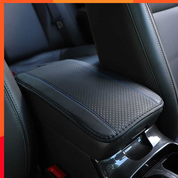 Yeni evrensel araba kol dayama ped kapağı fiber deri araba merkezi konsol kol dayama kapağı paspas otomatik koltuk kutusu koruma yastık el desteği