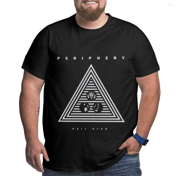 Herren Polos Peripherie Hail Stan T-Shirt Big Tall Tees Plus Größe 4XL 5XL 6XL Tops Kurzarm T-Shirt Niedliche schlichte T-Shirts Männer