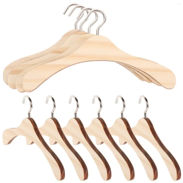 Appendini 10 Pz 1/3 BJD Bambole Appendiabiti Accessori per ragazze Casa Appendiabiti per bambini in legno per impieghi gravosi