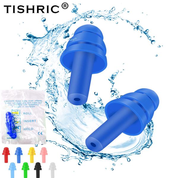 Tappi per le orecchie TISHRIC 10 paia Tappi per le orecchie con cancellazione del rumore Schiuma morbida Tappi per le orecchie antirumore Nuoto Tappi per le orecchie in silicone Protezione dell'udito per lo sport 230601