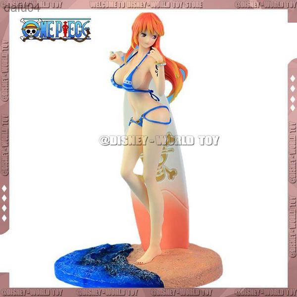 33 см купальники аниме фигура One Piece Nami Sexy Girl Desktop Decoration Toys Toys Pvc фигурные фигурки коллекция модели кукол игрушки L230522