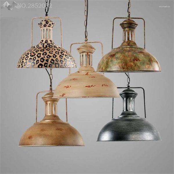 Pendelleuchten JW American Retro Industrial Pot Iron Lights für Wohnzimmer Bar Restaurant Küche Home Beleuchtungskörper