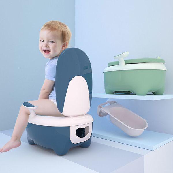 Sitzbezüge Cartoon Toilette Tragbare Kinder Training Junge WC Topf Urinal Reise 230601