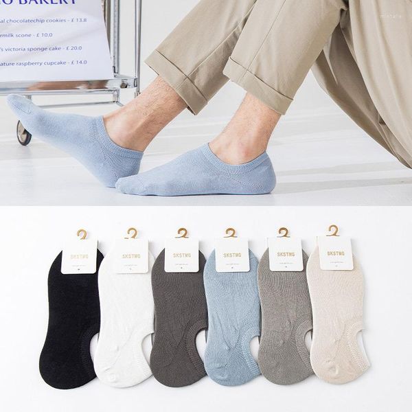 Herrensocken Frühling und Sommer Männer Mode kurze Boot Baumwolle Low Cut