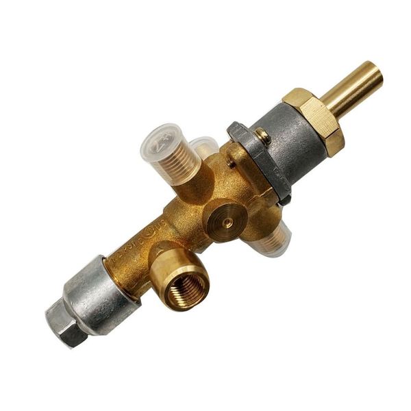 Combos Earth Star One Way Inlet e três saídas novas peças de substituição de espaço de cobre vae propano a gás / lareira peças de reposição