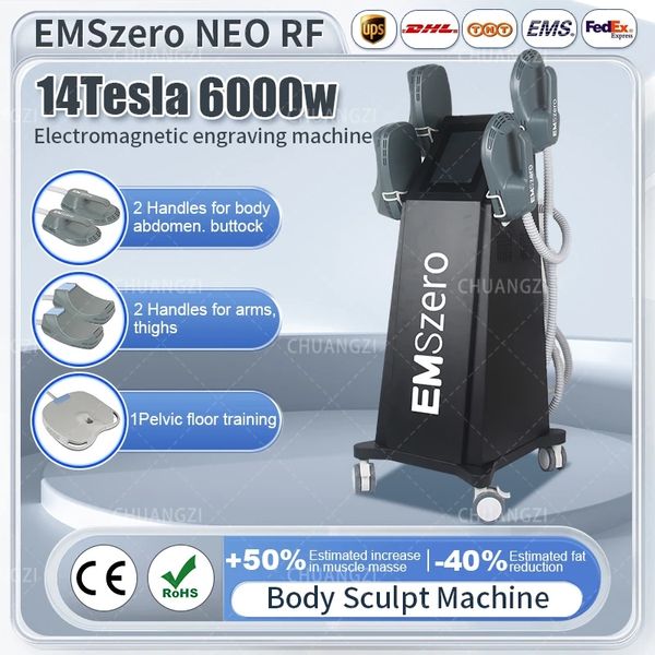 14 Tesla EMSZERO NEO Macchina dimagrante per scolpire il corpo Nova EMS Elettrostimolazione Muscolo del corpo Sculpt Butt Build Neo 2024