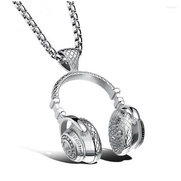 Подвесные ожерелья серебряной цветовой гарнитуры дизайн панк-стиль из нержавеющей стали с цепным ожерельем для мужчин Cool Choker Antifading